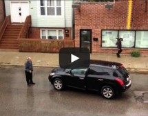 Video: Najgluplji pokušaj bijega s mjesta prometne nezgode ikad