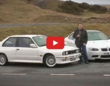 Video: E92 BMW M3 vs. E30 M3