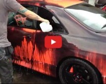 Video: Nevjerovatno! Pogledajte kako Nissan Skyline GT-R mijenja boju!