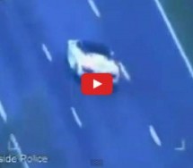 Video: Bahati vozač vozio tako brzo da je samo helikopter mogao da ga prati!