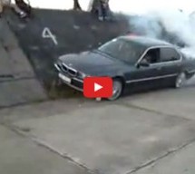 Video: Pogledajte šta se desi kada glupan za volanom BMW-a želi da ispadne faca!