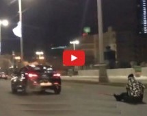 Video: Rusi ponovo u akciji! Sanjkanje po asfaltu novi hit!