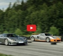 Video: Pogledajte spektakularnu utrku! Koenigsegg CCR protiv bezvremenske Carrere GT!