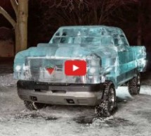 Video: Kanadske ludosti! Pogledajte kako izgleda vožnja automobilom napravljenim od leda!