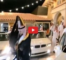 Video: Arapska “luda” svadba! Najluksuznije limuzine i stotine kalašnjikova kao modni detalj!