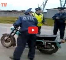 Video: Ruska policija u svom elementu! Pogledajte kako je policiju iznenadio “ukleti” motor!