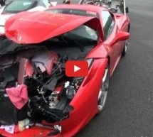 Video: Da čovjek zaplače! Pogledajte sudare Ferrarija 430 Scuderia i dva Ferrarija 458 Italia!