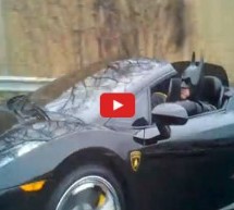 Video: Na autoputu uhvatili Batmana kako se vozi u svom Lamborghiniju!