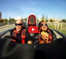 Video: Luđaci na kvadrat! Pokušali jesti i piti u kabrioletu pri brzini od 300 km/h!