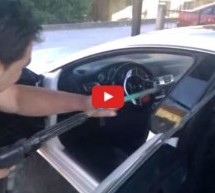 Video: Makedonac u autopraonici pod visokim pritiskom oprao unutrašnjost svog potpuno novog Mercedesa