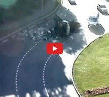 Video: Kamiondžija u smećarskom kamionu jurio na cesti pa mu se dogodilo ovo