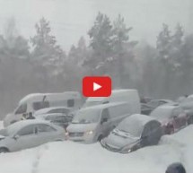 Video: Pogledajte nevjerovatni masovni sudar 30-ak automobila
