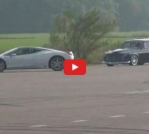 Video: Volvo star 44 godine rasturio Ferrari 458 Italiju u duelu 1 na 1