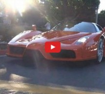 Video: Evo šta se dogodi kada Ferrari Enzo naleti na ležećeg policajca