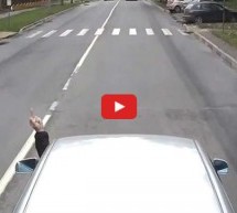 Video: Vozač Audija kamiondžiji pokazao srednji prst pa debelo nadrljao
