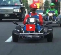 Video: Japanski Super Mario u kartingu jurio ulicama Tokija