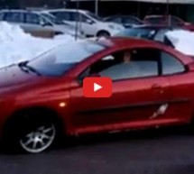 Video: Ova Zagrebčanka pojma nema šta se događa sa njenim autom