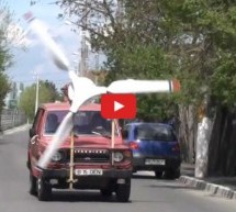 Video: Ovako to izgleda kada Rumuni naprave automobil na pogon vjetra