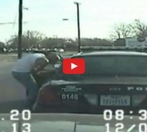 Video: Sa lisicama na rukama, ukrao policijski automobil