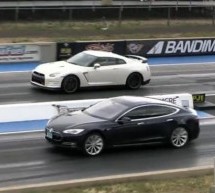 Video: Strujom protiv Godzile! Može li Tesla Model S da zaustavi svemoćni GT-R?