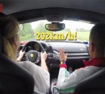 Video: Gospođa u Ferrariju vozila preko 200 km/h po gradskim ulicama!