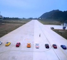 Video: Najbrži kineski automobil u direktnom obračunu sa osam automobila