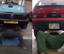 Video: Ne treba mu teretana! Automehaničar umjesto tegova diže tuđe automobile