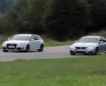 Video: Bavarski obračun! Novi BMW M3 protiv Audija RS4