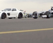 Video: Pored bolida Formule 1 SLS AMG djeluje kao da stoji na mjestu