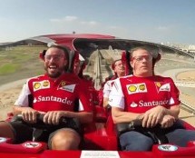 Video: Raikkonen i Alonso na najbržem rolerkousteru na svijetu!