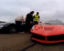 Video: Automobilska poslastica! LaFerrari protiv Bugatti Veyrona na 402 metra!