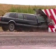 Video: Pogledajte šta se dogodi kada se limuzinom zabijete u zid pri brzini od 80 km/h!
