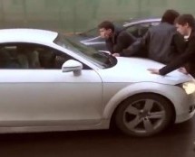 Video: Razbijačica! Ovako izgleda kad ruska vozačica poludi!
