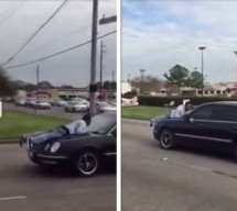 Video: Popeo se djevojci na auto i molio je da ga ne ostavi!