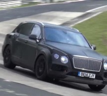 Bentley Bentayga model nastavlja testiranje na stazi Nirburgring