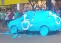TAKO SE TO RADI: Parkirao na mjesto za invalide, pa se izbezumio kada se vratio