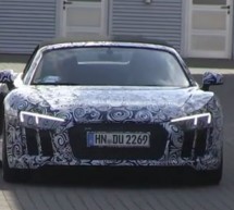 Audi R8 Spyder snimljen na testiranju