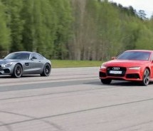 V8 TWIN TURBO OBRAČUN: Mercedes-AMG GT S vs Audi RS7!