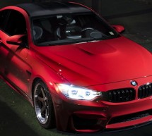 Modifikovani BMW M4 Coupe Hellrot Red