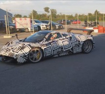 Extremni Pagani Huayra snimljen tokom testiranja