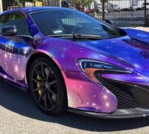 McLaren 650S umotan u boje galaksije