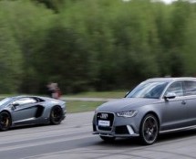 OBRAČUN OD 1400 KONJA: Audi RS6 Avant vs Lamborghini Aventador