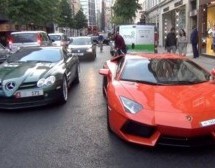 NEPRESTANO TURIRANJE MOTORA: Arapi u svojim superautomobilma nedaju mira stanovnicima Londona!