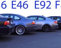 ZA SVE LJUBITELJE ZVUKA BMW MOTORA: Simfonijski okršaj pet generacija M3
