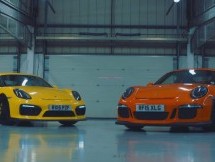 PORSCHE LICEM U LICE: Cayman GT4 VS 911 GT3 RS