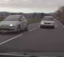 Vozač Passata krenuo u preticanje, ali to nije smjeo da uradi!