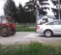 Šta mislite ko je jači, AUDI A6 ili TRAKTOR ‘Ferguson’? (VIDEO)
