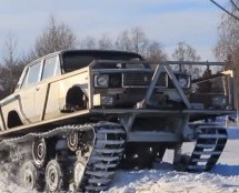 Još jedan ruski projekat završio sa Ladom pretvorenom u tenka! (VIDEO)