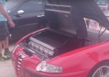Alfa Romeo kao roštilj (VIDEO)