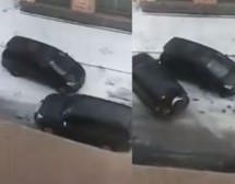 Sukob kao u video-igrici: Dvije žene u Rusiji ‘borile se’ automobilima (VIDEO)